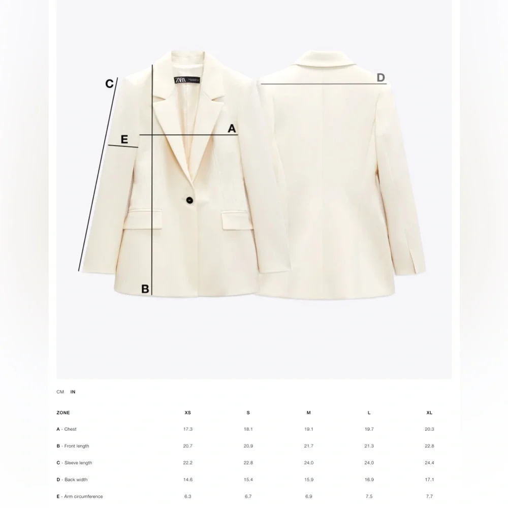 Zara ZW collection size, large cropped jacket NWT. - Picture 9 of 10